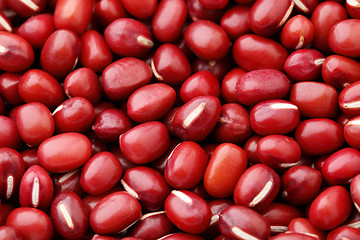 Image showing Red Bean Adzuki close up 