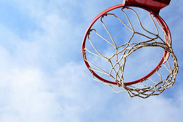 Image showing Basketball cage