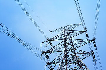 Image showing Power transmission tower