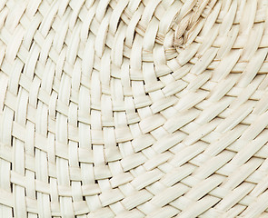 Image showing Wicker basket close up