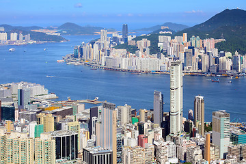 Image showing Hong Kong skyline