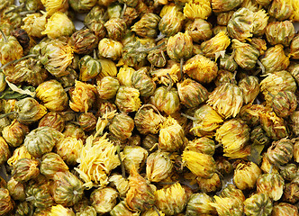 Image showing Dried chamomile tea 