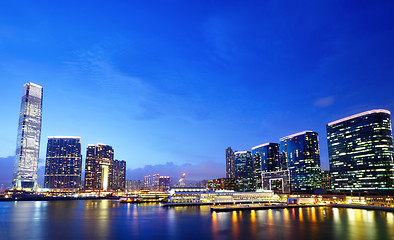 Image showing Kowloon downtown in Hong Kong