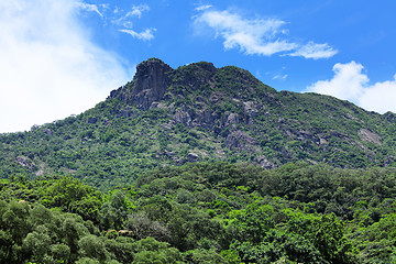 Image showing Lion Rock in Hong Kong