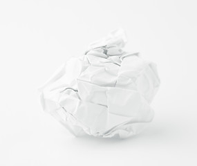 Image showing Crumpled paper ball