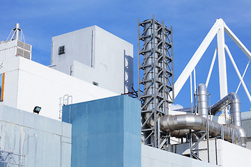 Image showing Architecture in industrial plant