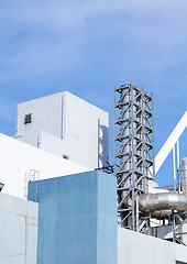 Image showing Architecture in industrial plant