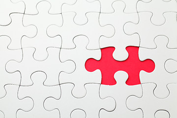 Image showing Missing puzzle piece 