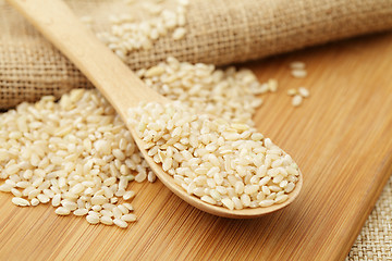 Image showing Uncooked rice 