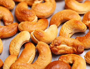 Image showing Cashew nuts roasted