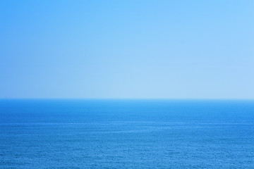 Image showing Blue sea and sky