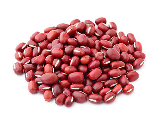 Image showing Red Bean Adzuki isolated on white background
