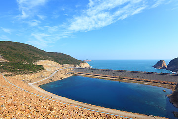 Image showing Hong Kong Geo Park , High Island Reservoir