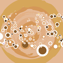 Image showing coffee swirl spread