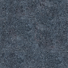 Image showing Seamless dark grey granite texture