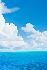 Image showing Sky and sea