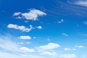 Image showing Blue sky and clouds