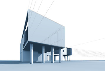 Image showing Modern construction