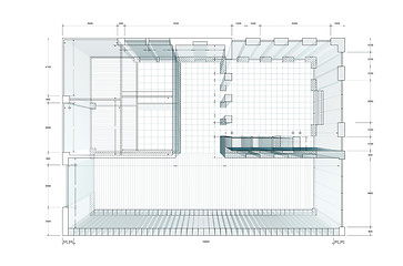 Image showing 3d blueprint