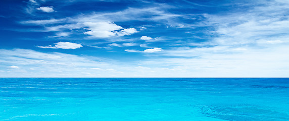Image showing Panoramic sea