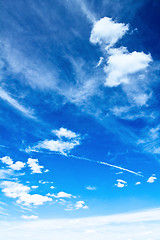 Image showing Sky and clouds