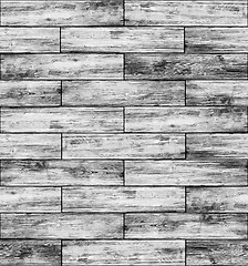Image showing Wood grey parquet