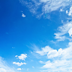 Image showing Sky and clouds