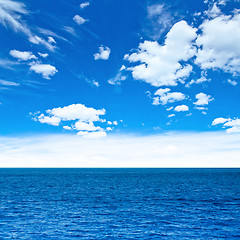 Image showing Sea and sky