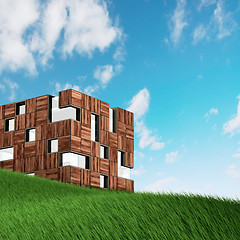 Image showing Modern facade concept