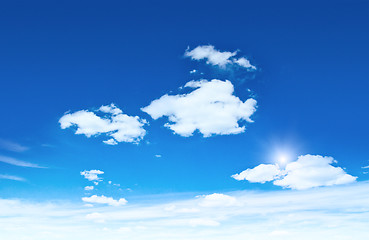 Image showing Sky and clouds