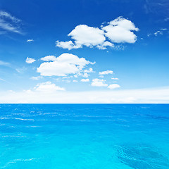 Image showing Sea and sky