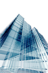 Image showing 3d skyscrapers