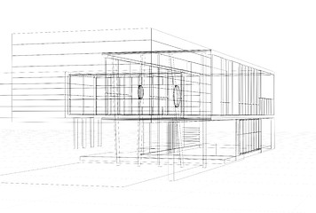 Image showing Architecture blueprint