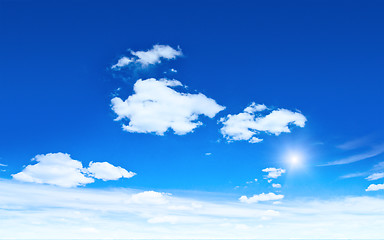 Image showing Sky and clouds