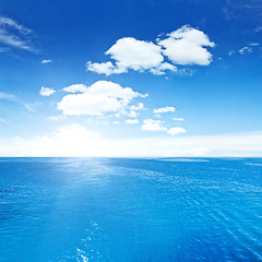 Image showing Beautiful sea and sky