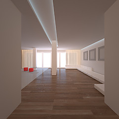 Image showing Simple room