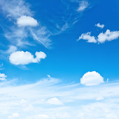 Image showing Blue sky and clouds