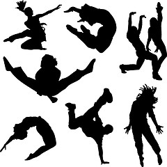 Image showing dance people