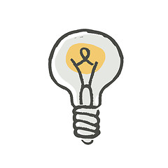 Image showing Light Bulb Vector