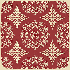 Image showing Vintage grungy pattern. Vector background, EPS10.