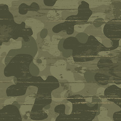 Image showing Camouflage military background. Vector illustration, EPS10