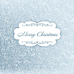Image showing Christmas Card Background. Vector illustration, EPS8
