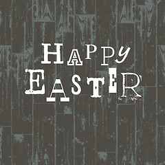 Image showing Happy Easter Card Template. Vector Illustration, EPS10.