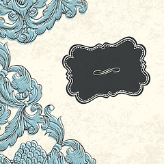 Image showing Vintage background with space for text. Vector, EPS10.