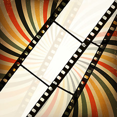 Image showing Grunge cinema background. Vector, EPS10