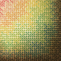 Image showing Abstract rainbow background made from joined parts. Vector, EPS1