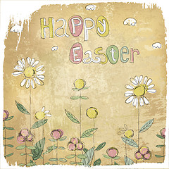 Image showing Happy Easter Vintage Card.