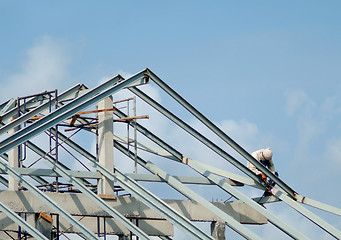 Image showing House under construction