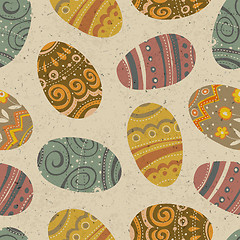 Image showing Easter seamless pattern. Vector, EPS10