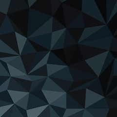 Image showing Dark Blue Abstract Diamond Pattern Background. Vector Illustrati